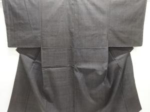 未使用品　仕立て上がり　本場結城紬男物着物アンサンブル(杢)